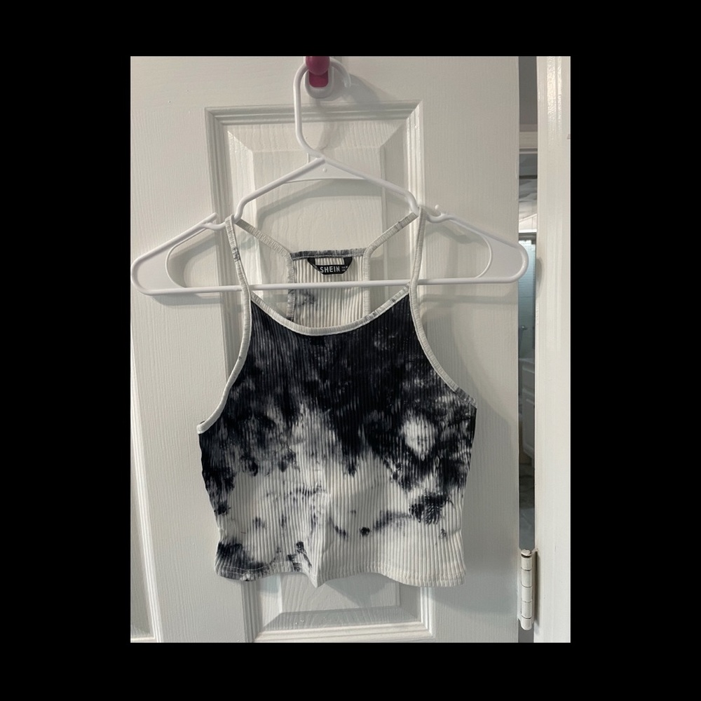 Tie dye halter top